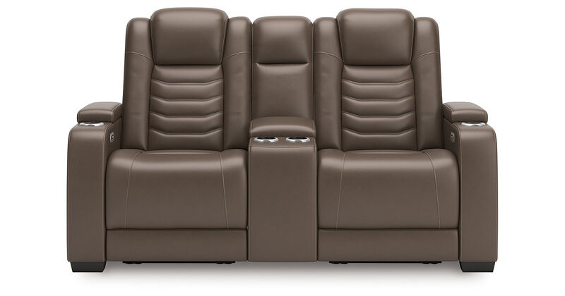 High Impact PWR Recline Loveseat W/Console