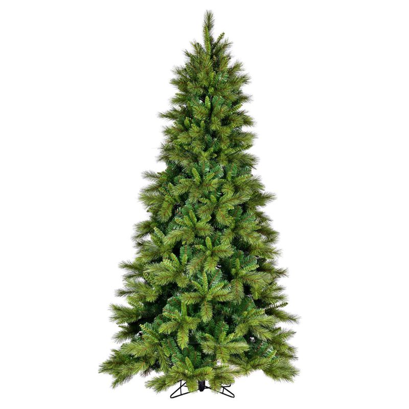 Vickerman  7.5 ft. x 48 in. Brighton Pine 1139Tips Artificial Christmas Tree - Green