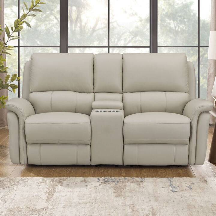 Erindale Power Headrest Zero Gravity Reclining Loveseat with Console