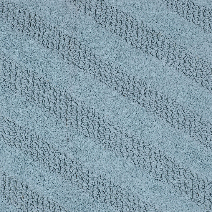 Unique Stripe Honeycomb Sculptured Bath Rug Is Made Soft Plush Cotton Is Super Soft The Touch