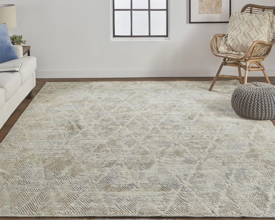 Elias 6718F Gray/Taupe 2' x 3' Rug