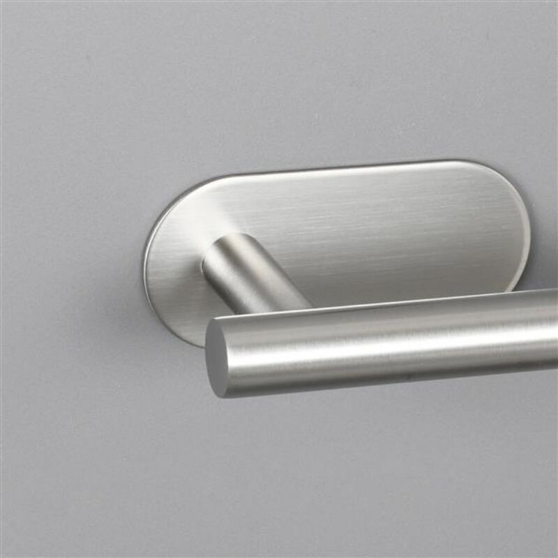 Self-Adhesive Toilet Paper Holder, Stainless Steel Bathroom Tissue Rack
