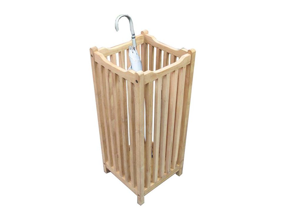 Teak Umbrella Stand