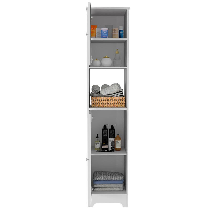 Linen Cabinet Albany, Bathroom, White
