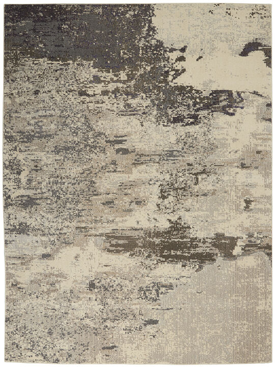 Celestial CES02 Ivory/Gray 9' x 12' Rug