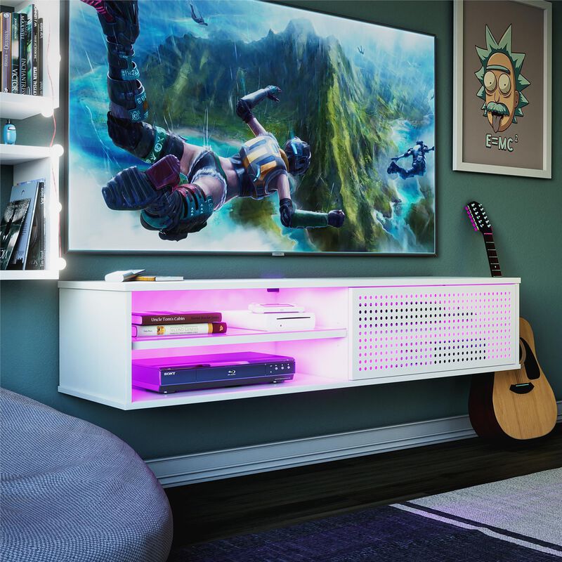 Glitch Floating TV Stand for TVs up to 60"