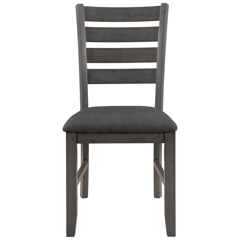 Merax Dining Room Table and Chairs with Bench, Set of 6