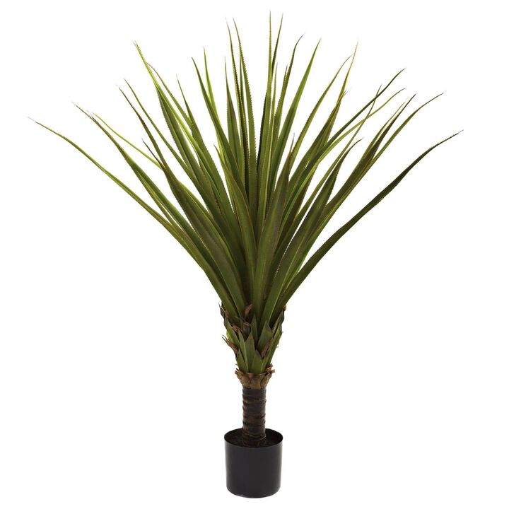 Nearly Natural 5-ft Spiked Agave Tree w/33 Lvs