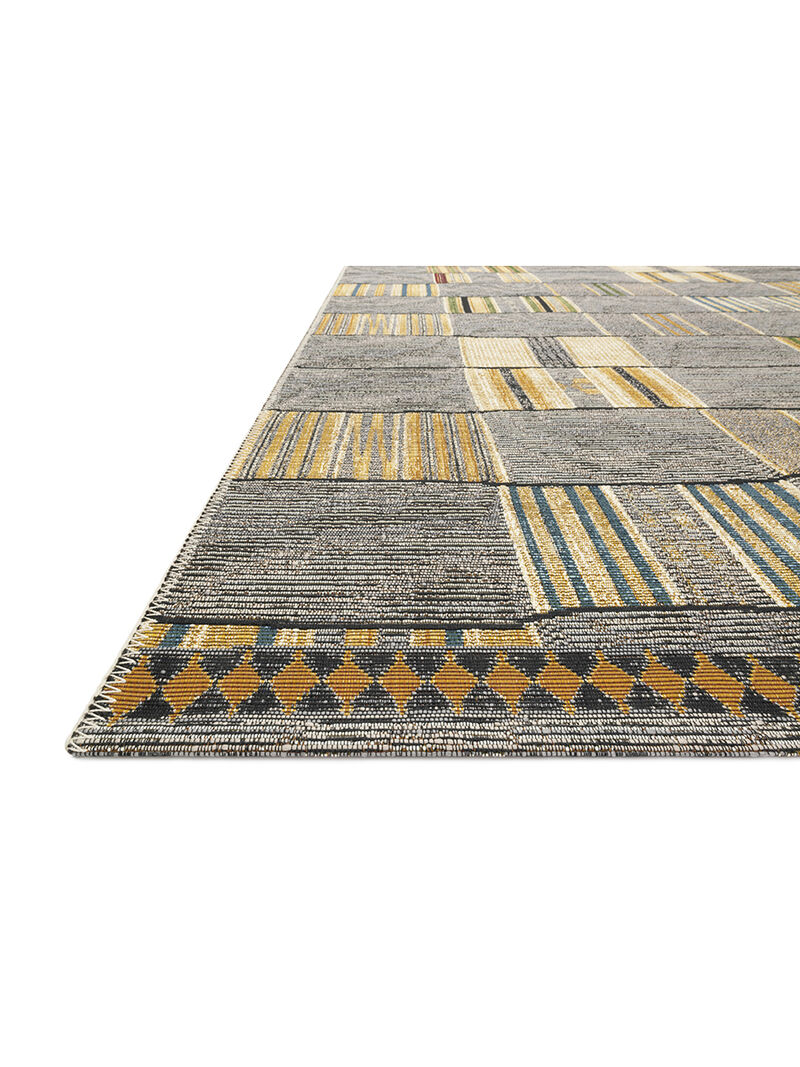 Mika MIK10 Granite/Multi 3'11" x 5'11" Rug