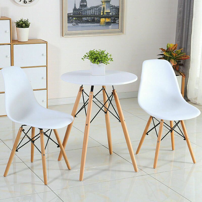 Set of 2 Mid-Century Modern DSW Dining Side Chair