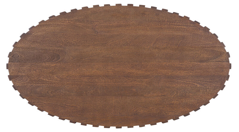 Gears Oval Cocktail Table