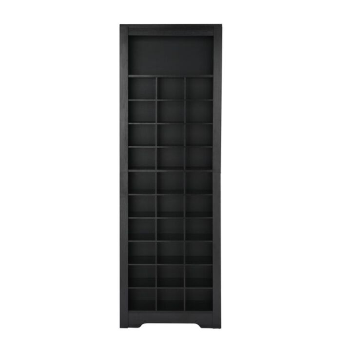 Stylish Design 30-Shoe Cubby Console – Spacious and Elegant Shoe Storage Organizer
