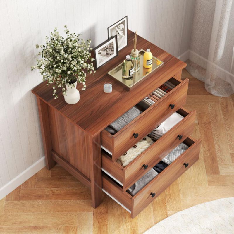 3 Drawer Dresser Chest of Drawers Bedside Table