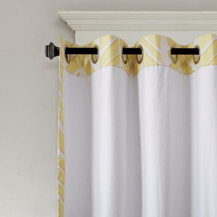Belen Kox Color Block Blackout Window Panel, Belen Kox