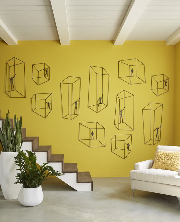 Perspective Square Standing Wall Art