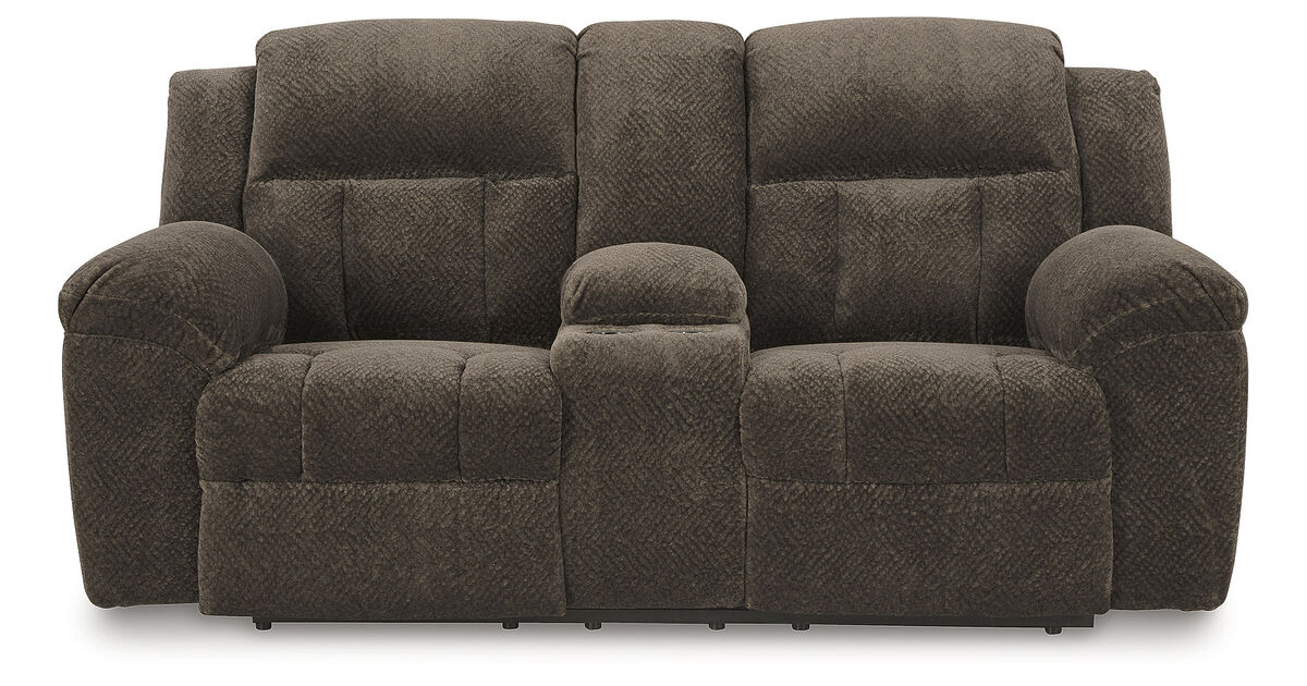 Frohn Reclining Loveseat W/Console