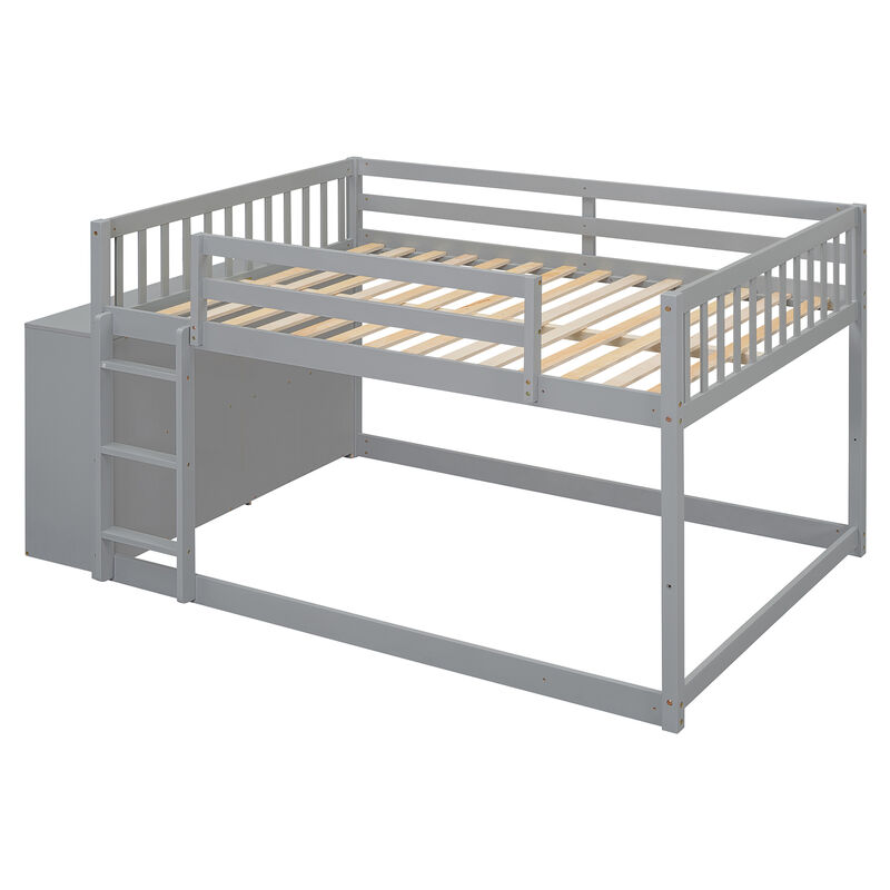 Merax Modern Bunk Bed with 4 Drawers
