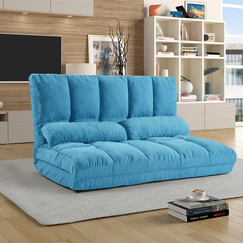 Merax Double Chaise Lounge Floor Sofa