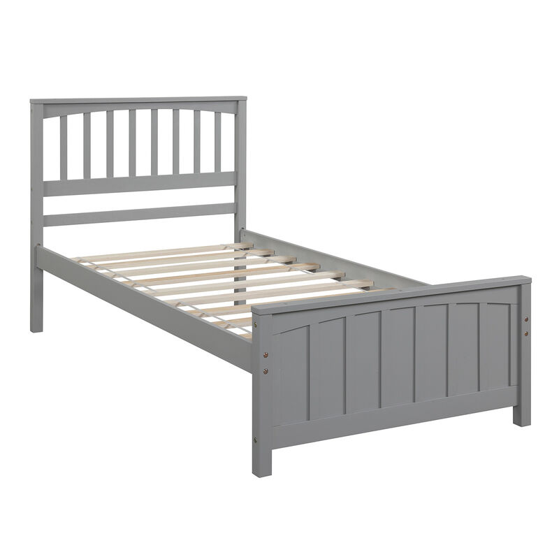Merax Twin Size Platform Bed