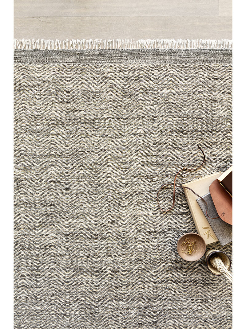 Omen OME01 Grey 3'6" x 5'6" Rug