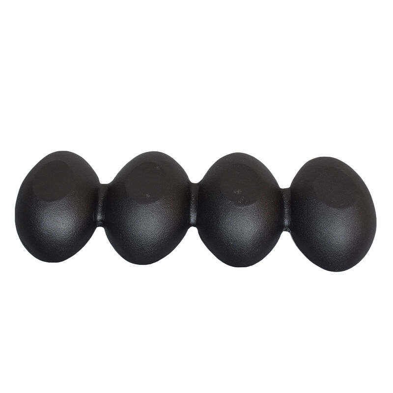 Modern Handmade Aluminum Eco-friendly Geometric Black Set Of One Tea Light Candle Holder BBH Homes