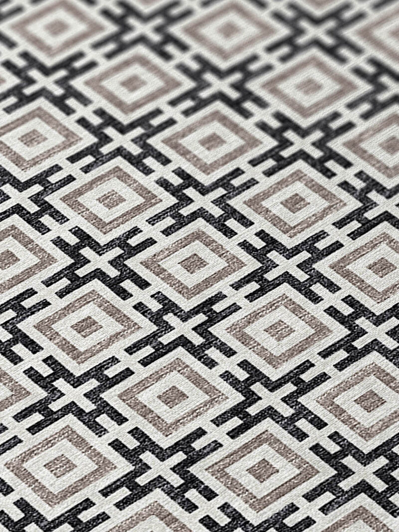 Marlo MO1 Black 3' x 5' Rug