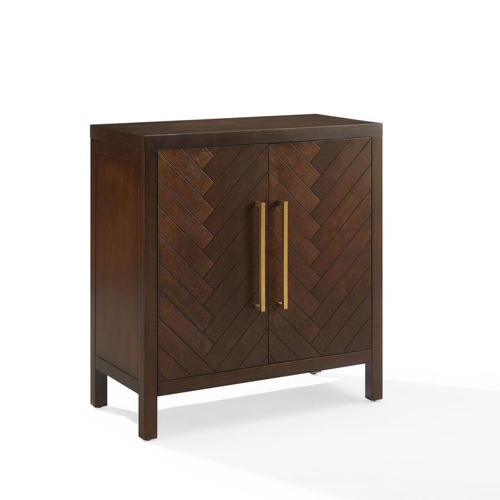 Crosley Darcy Accent Cabinet Dark Brown
