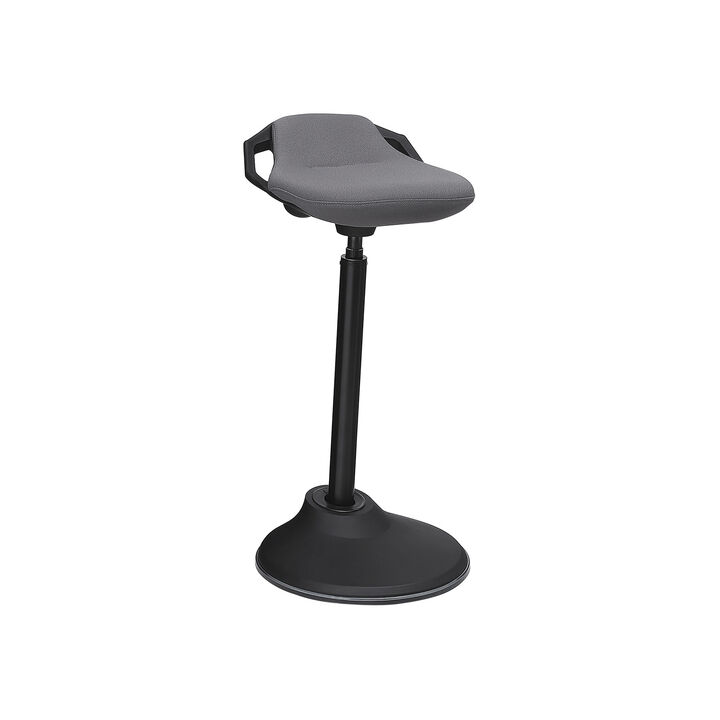 Ergonomic Standing Stool with Adjustable Height (24.8"-34.6") - Swivel Chair with Anti-Slip Pad