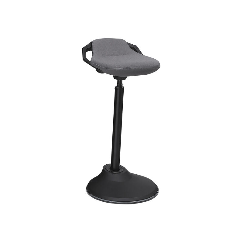 Ergonomic Standing Stool with Adjustable Height (24.8"-34.6") - Swivel Chair with Anti-Slip Pad