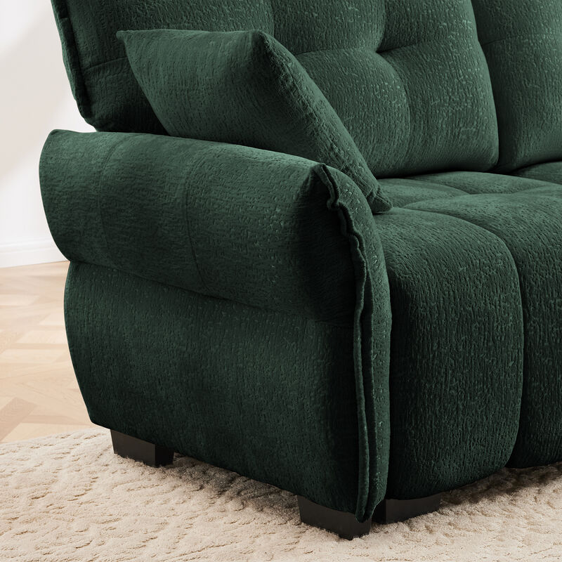 Merax Chenille Ergonomic  1- Seat Single Sofa for Living Room