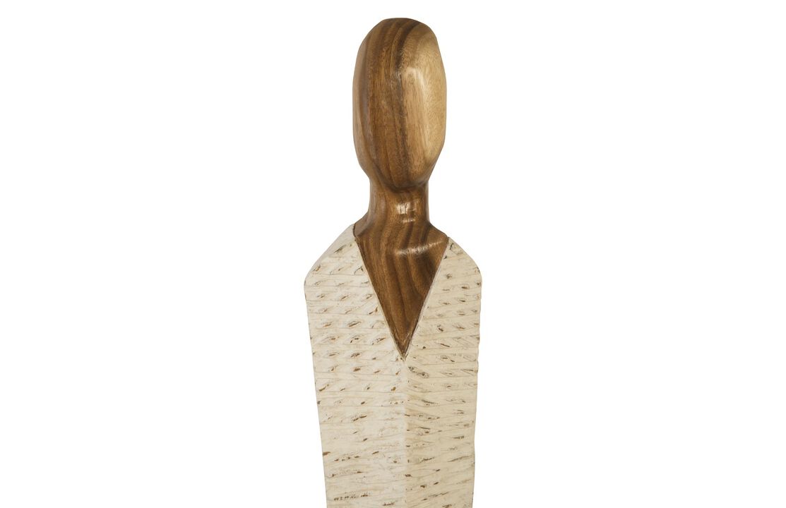 Vested Female Medium Sculpture