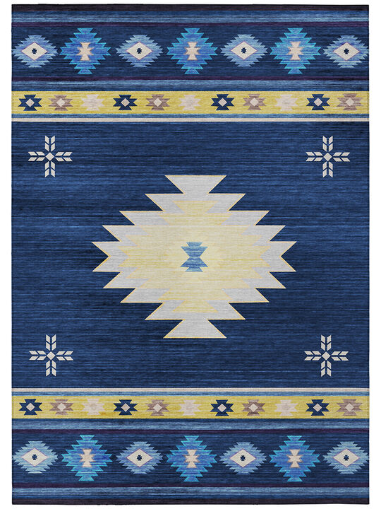 Phoenix PH4 Navy 3' x 5' Rug