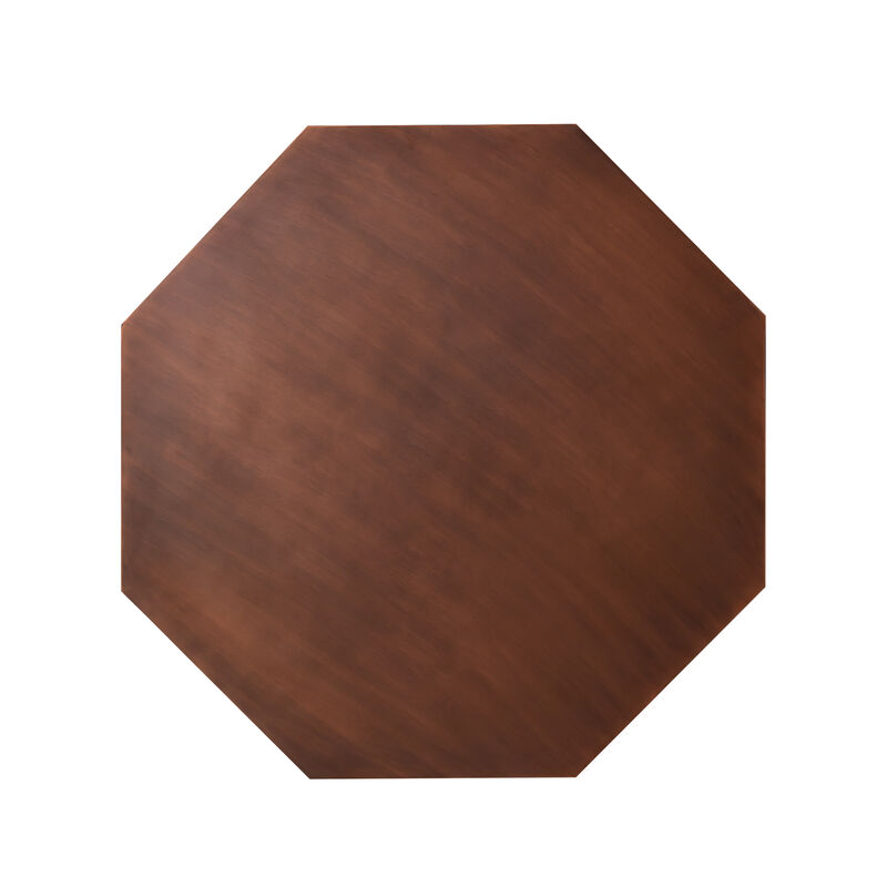 Pasargad Home Byzantine Dorian Copper Finish Cofeetable