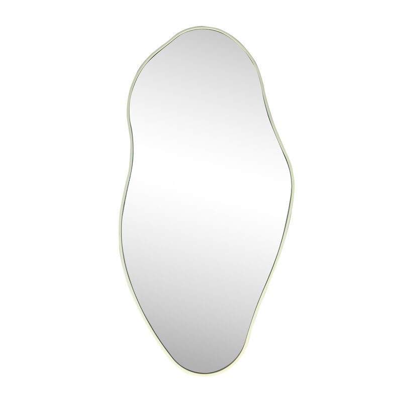 Everly Large Irregular Framed Decorative Wall Mirror