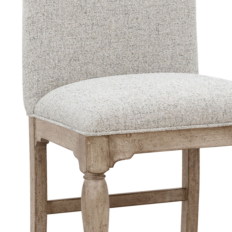 Higgins Street Upholstered Back Stool