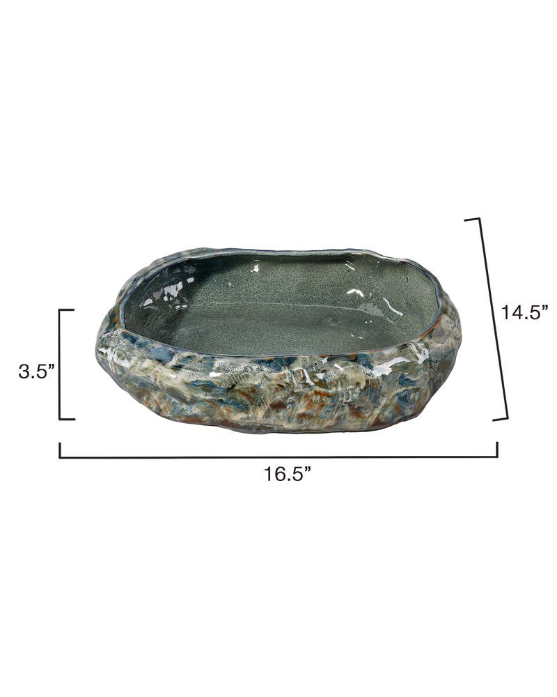 Unearthed Round Ceramic Bowl