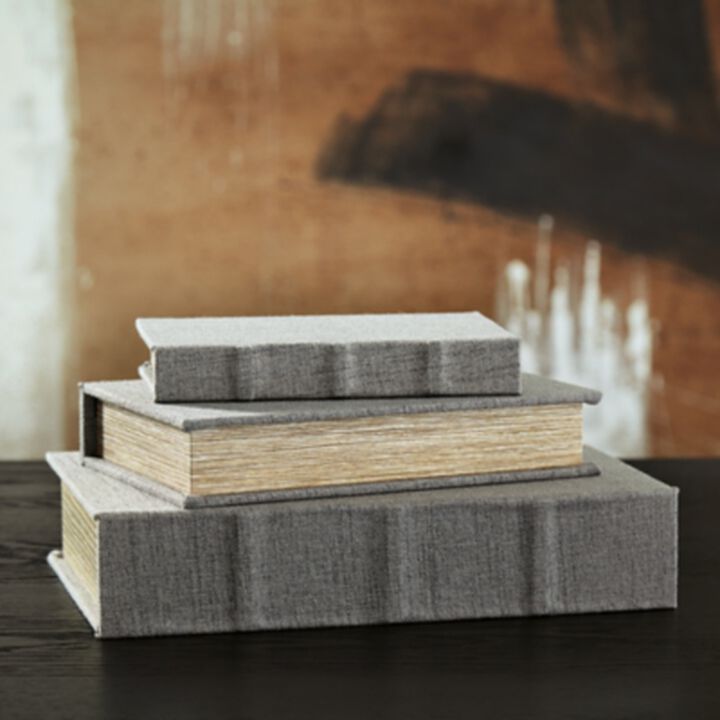 Ashley Jolina Box in Gray (Set of 3)