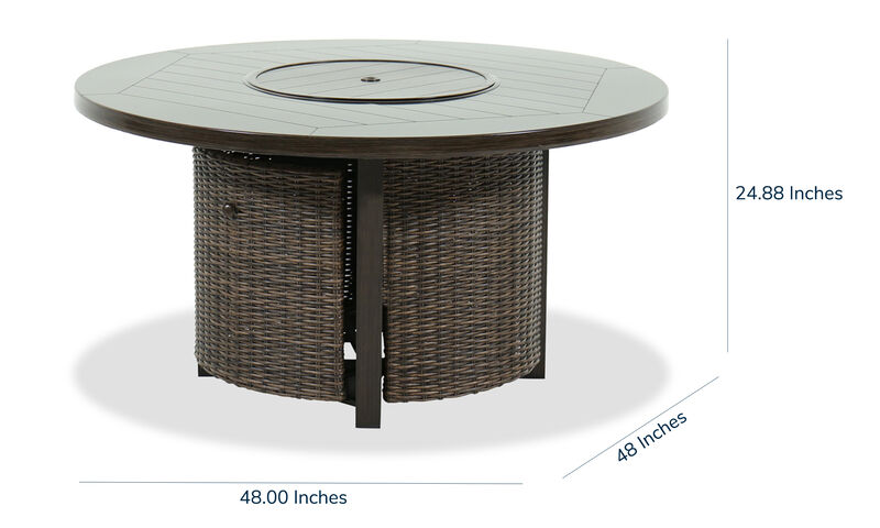 Paradise Trail Fire Pit Table