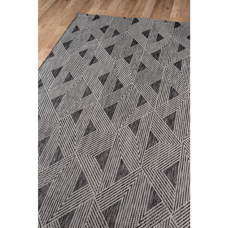 Novogratz Contemporary Rectangle Area Rug, Charcoal, 7'10 X 10'10