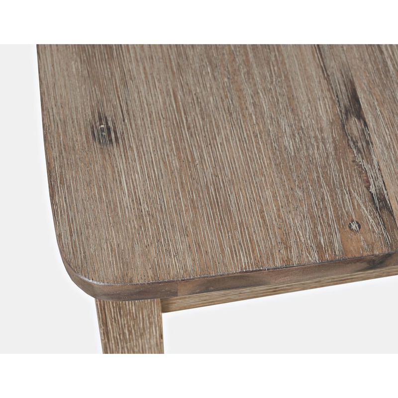 Jofran Eastern Tides Coastal Wire-Brushed Wood X-Back Counter Barstool (Set of 2)