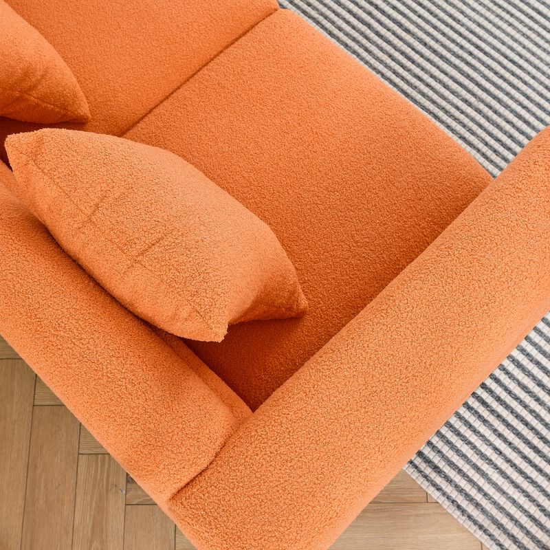 Merax 3-Seater Fabric Sectional Sofa for Living Room