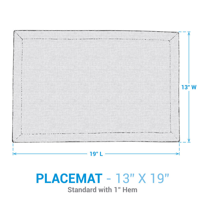 Split P Elements Fuchsia Placemat Set of 4