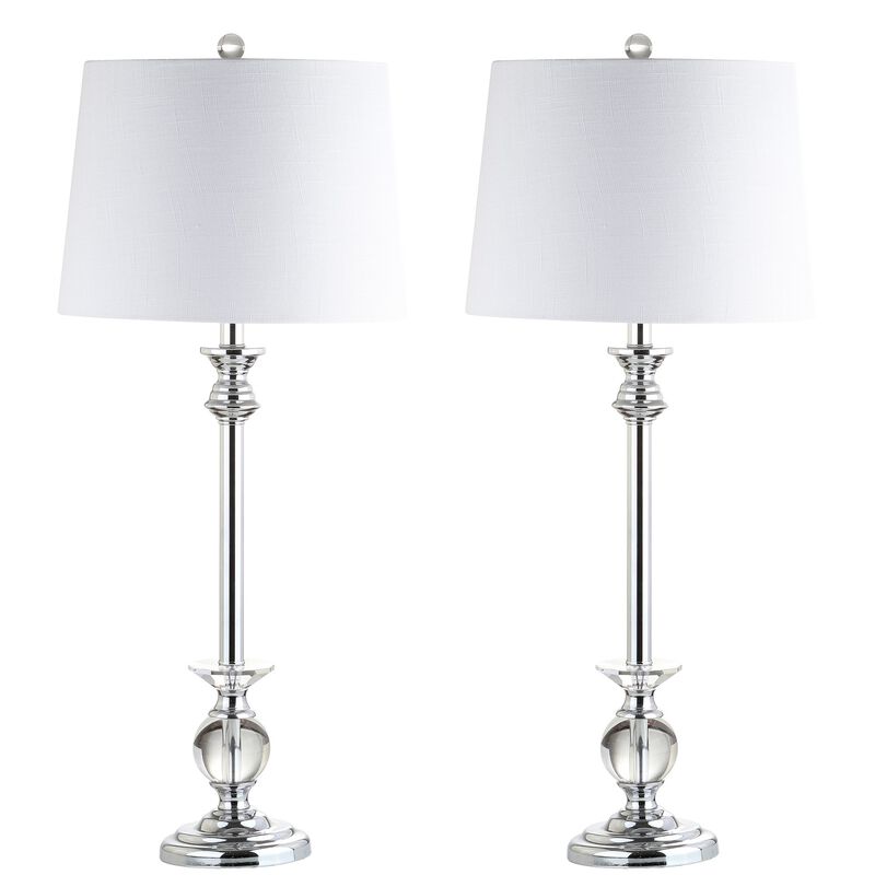 Elizabeth Crystal/Metal LED Table Lamp
