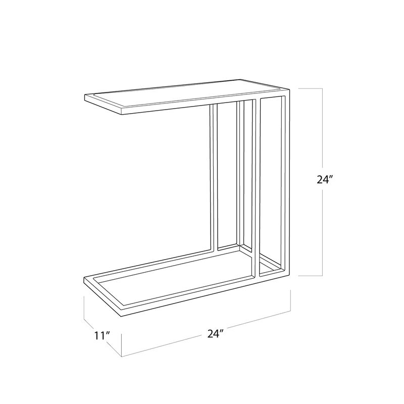 Echelon Sofa Hugger Table