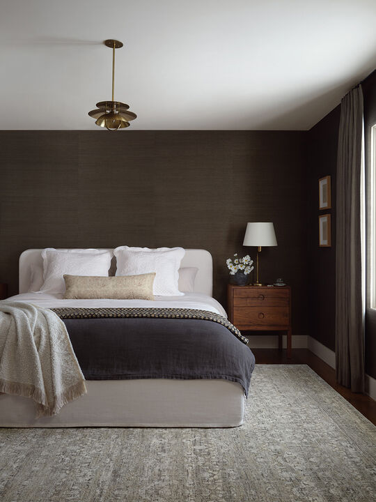 Honora Grey/Beige 7'10" x 10' Area Rug by Amber Lewis x Loloi