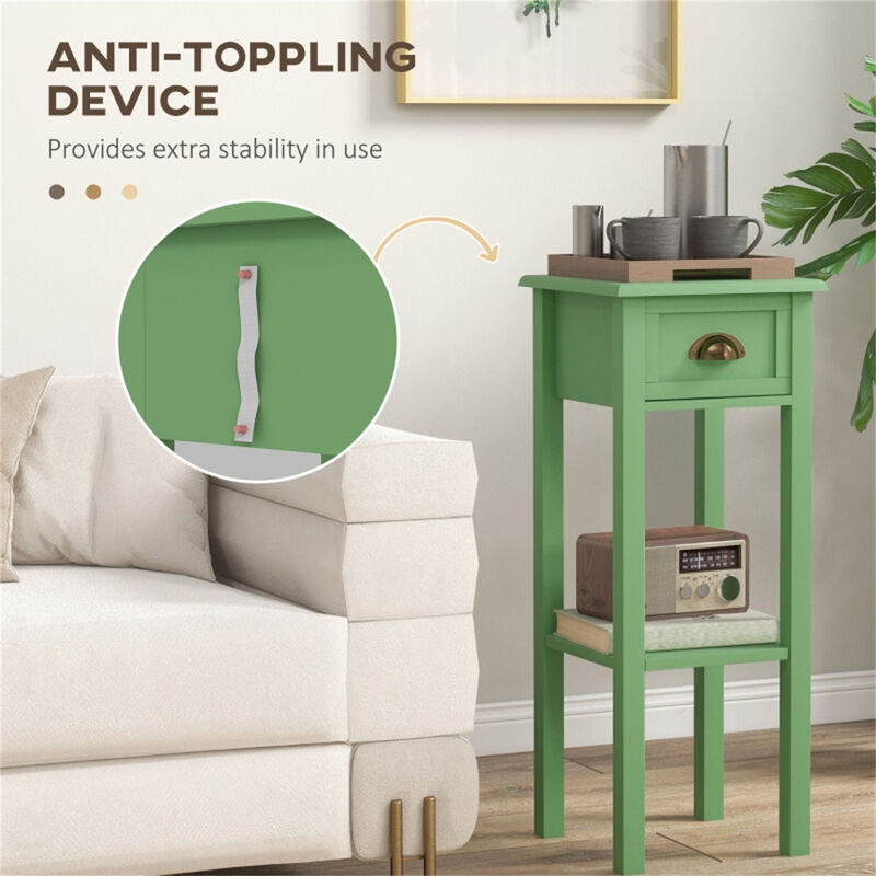 Modern Coffee Table, Versatile Side Table for Living Room & Bedroom