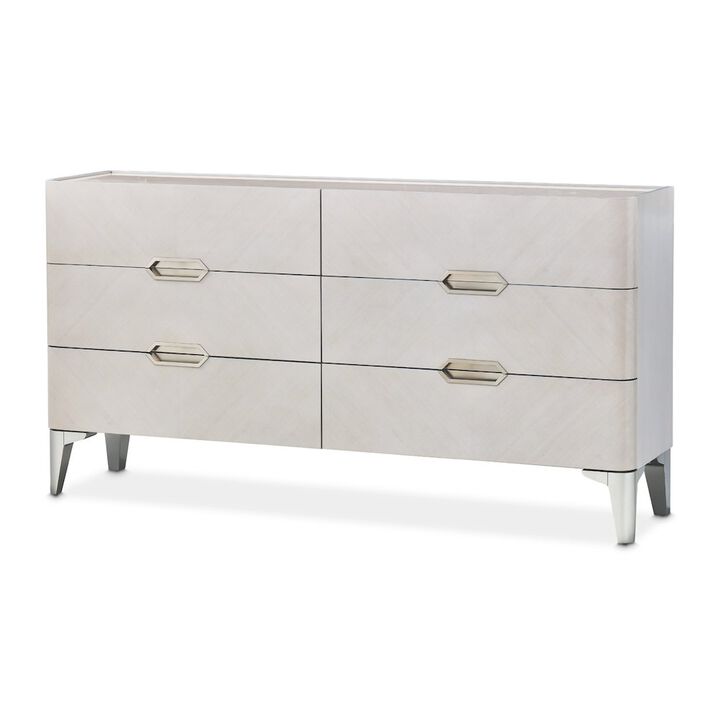Michael Amini Penthouse Dresser - Ash Gray