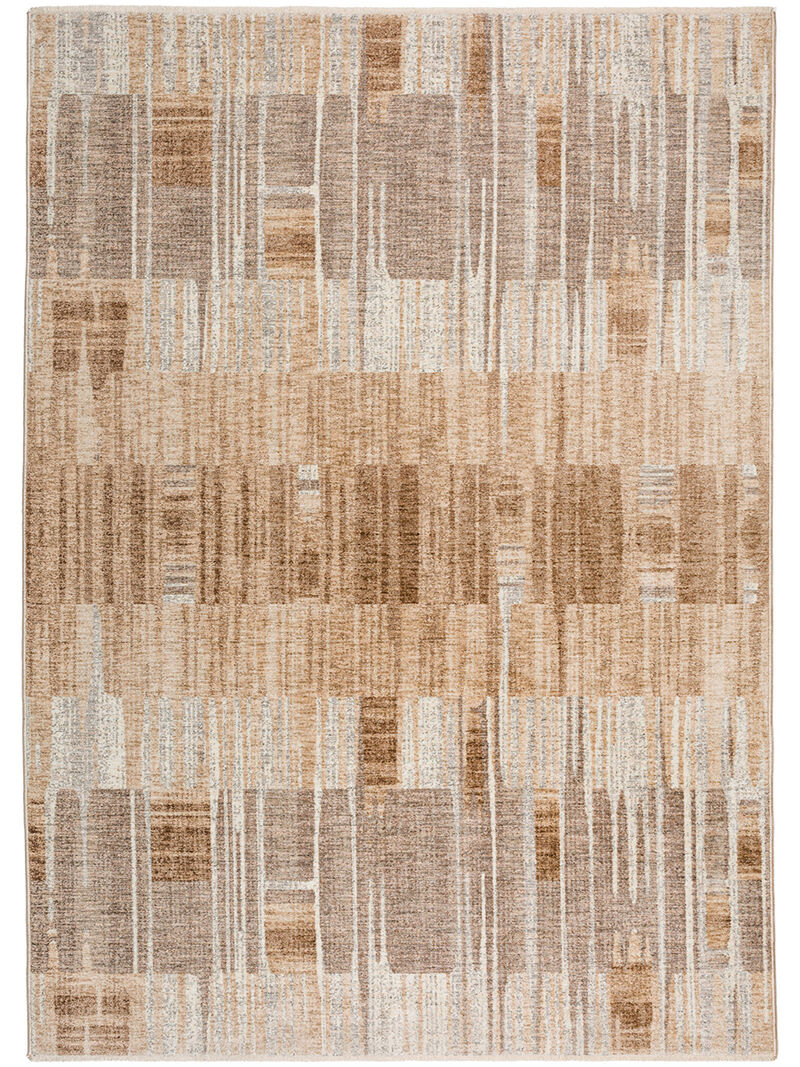 Neola NA11 Khaki 3' x 5' Rug