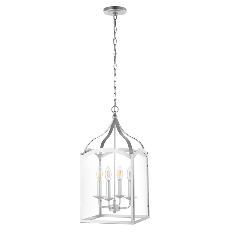 Ruth Traditional Classic Lantern Metal/Glass LED Pendant