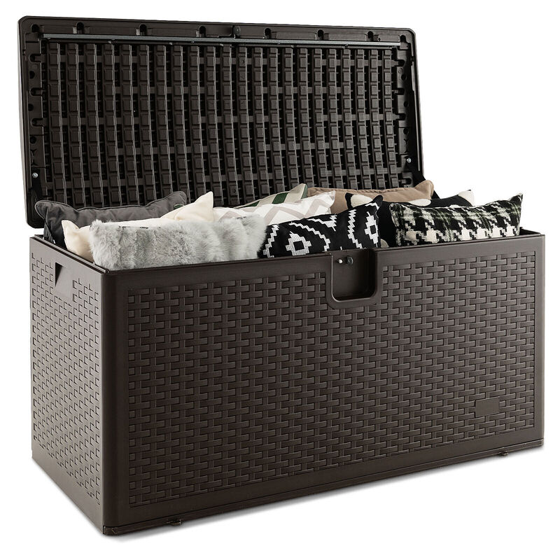 Weather Storage Container with Lockable Lid